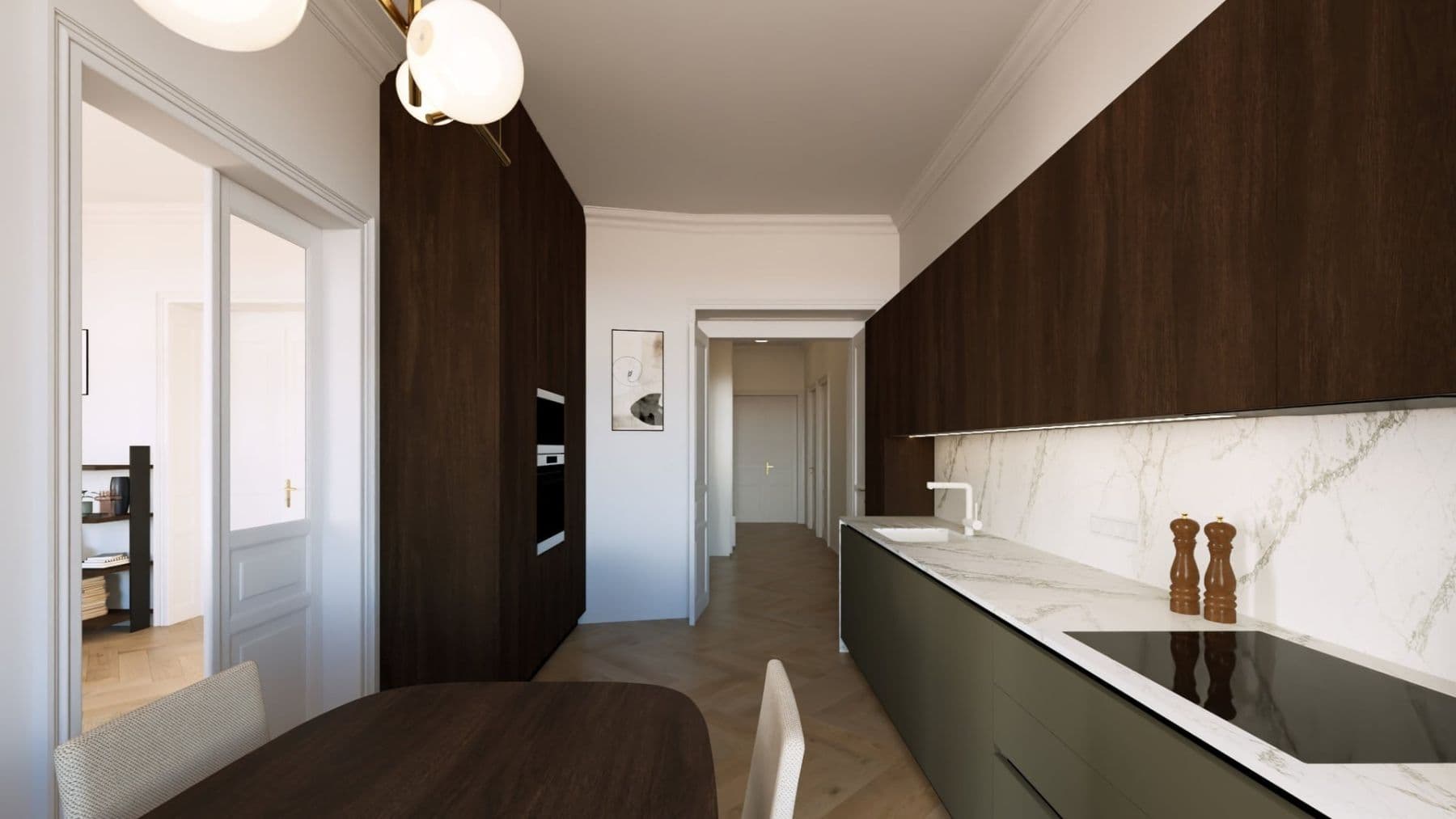 Predaj bytu 3-izbový 117 m², Polská, Praha, Praha Predaj bytu 3-izbový 117 m², Polská, Praha, Praha