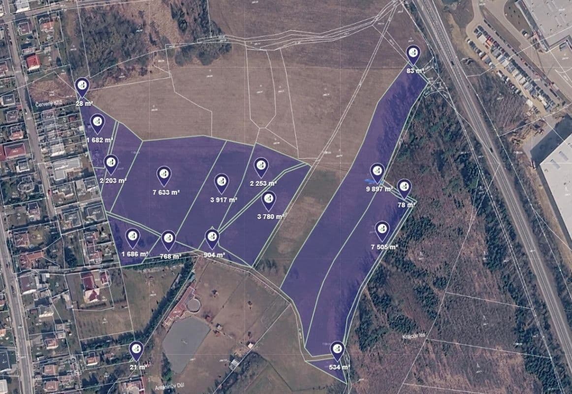 Predaj pozemku 42.972 m², Jihlava, Kraj Vysočina Predaj pozemku 42.972 m², Jihlava, Kraj Vysočina