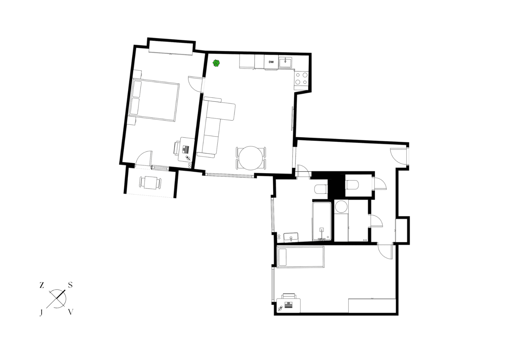 Predaj bytu 3-izbový 74 m², Madridská, Praha, Praha Predaj bytu 3-izbový 74 m², Madridská, Praha, Praha