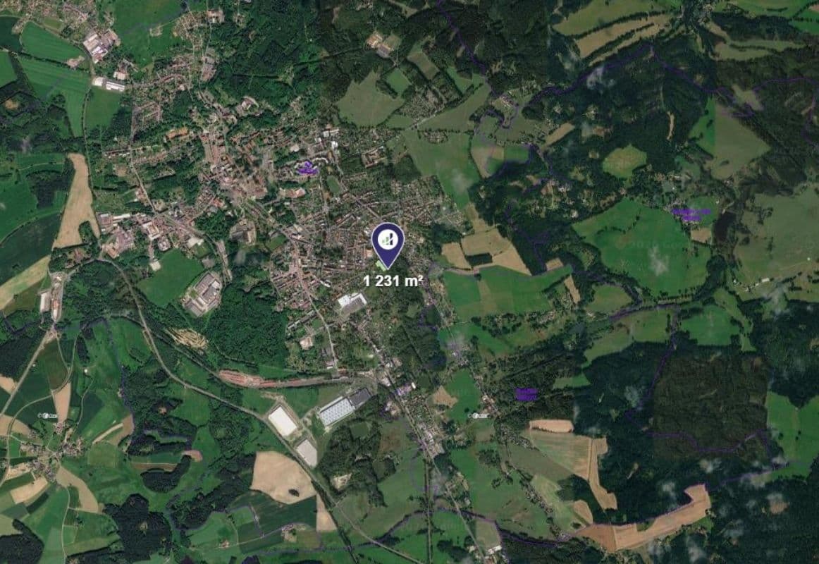 Predaj pozemku 1.231 m², Aš, Karlovarský kraj Predaj pozemku 1.231 m², Aš, Karlovarský kraj