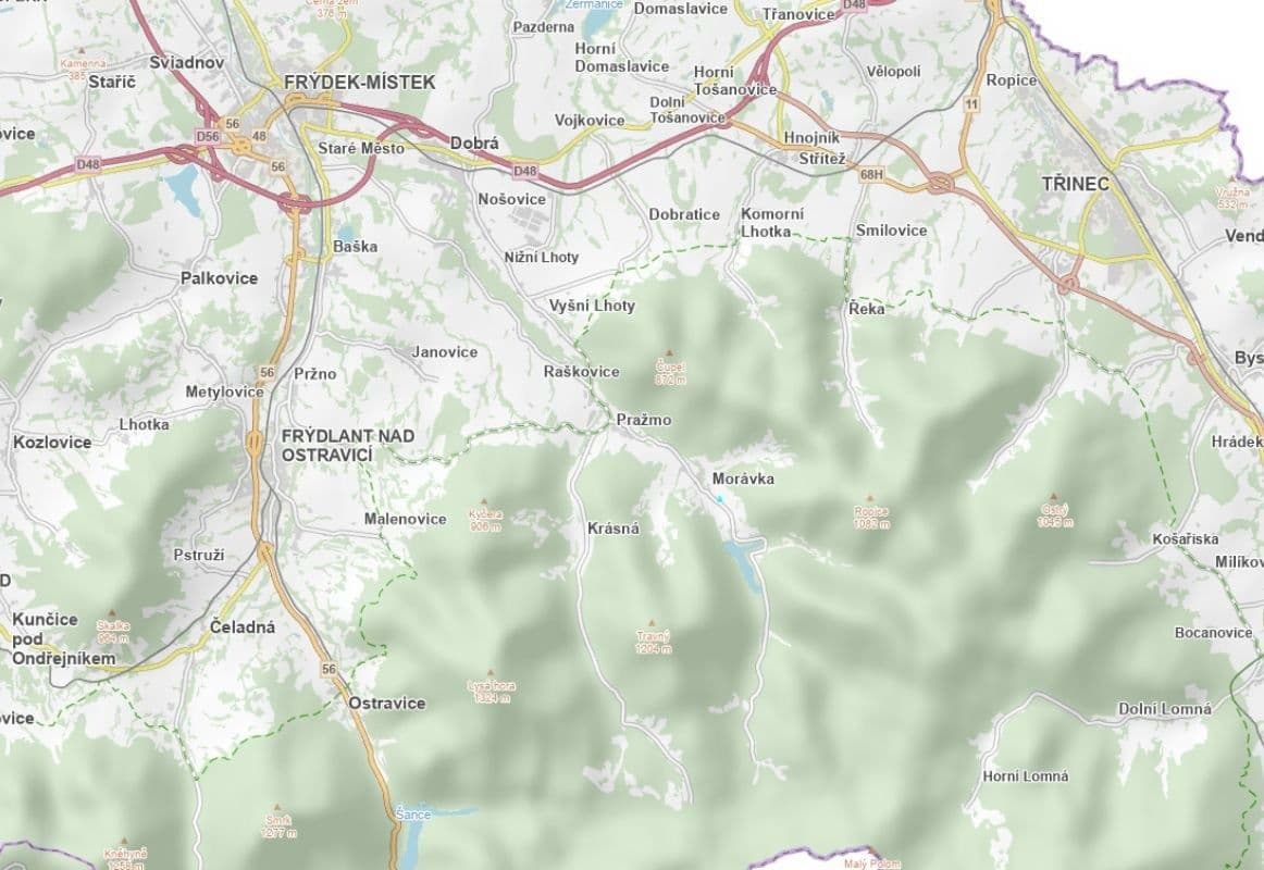 Predaj pozemku 10.325 m², Morávka, Moravskoslezský kraj Predaj pozemku 10.325 m², Morávka, Moravskoslezský kraj