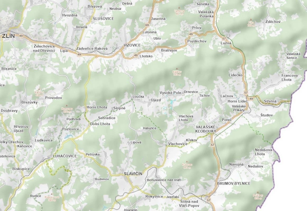 Predaj pozemku 2.531 m², Vysoké Pole, Zlínský kraj Predaj pozemku 2.531 m², Vysoké Pole, Zlínský kraj