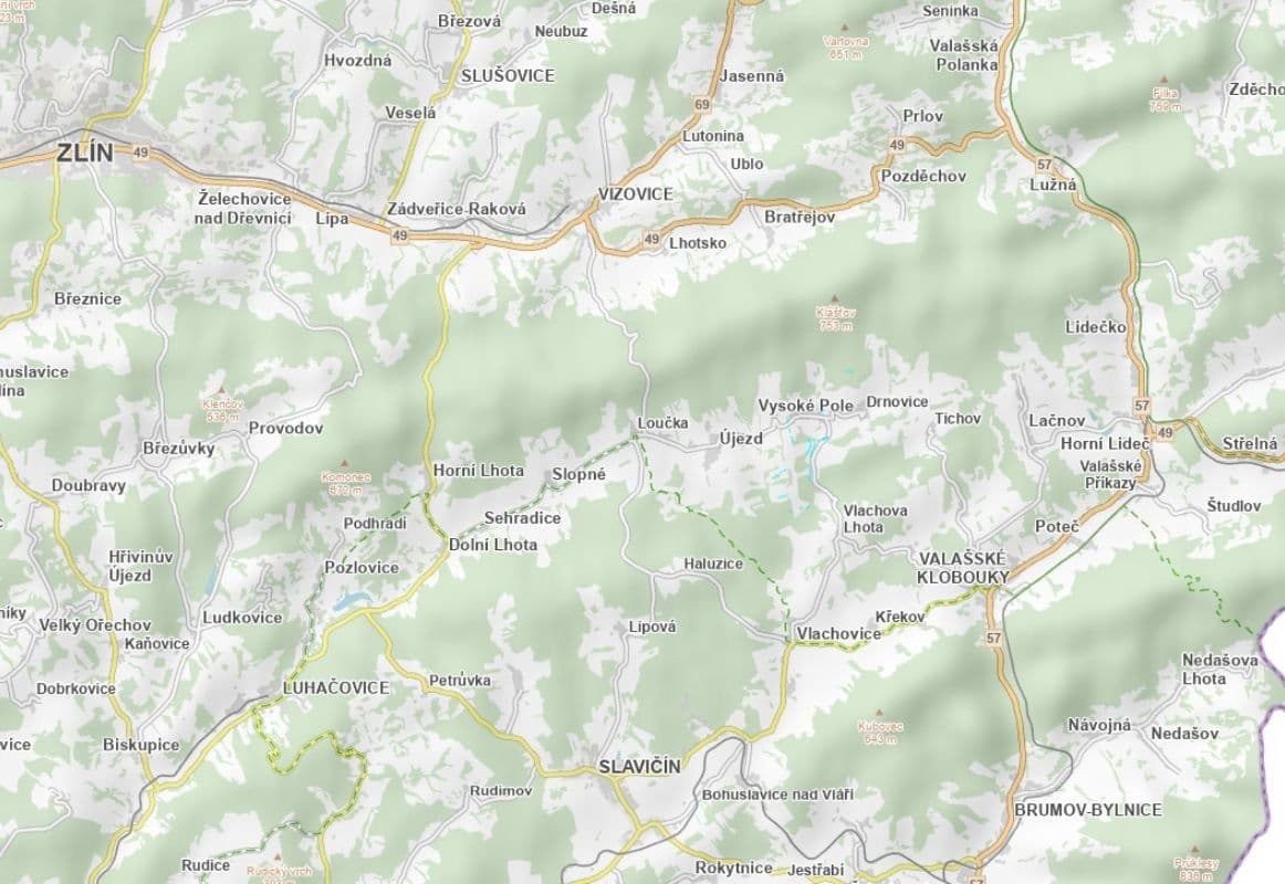 Predaj pozemku 5.568 m², Vysoké Pole, Zlínský kraj Predaj pozemku 5.568 m², Vysoké Pole, Zlínský kraj