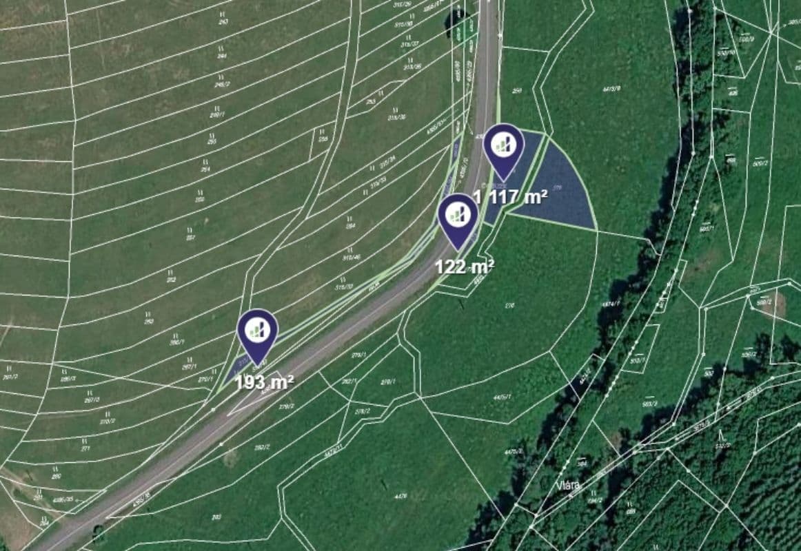 Predaj pozemku 847 m², Vysoké Pole, Zlínský kraj Predaj pozemku 847 m², Vysoké Pole, Zlínský kraj