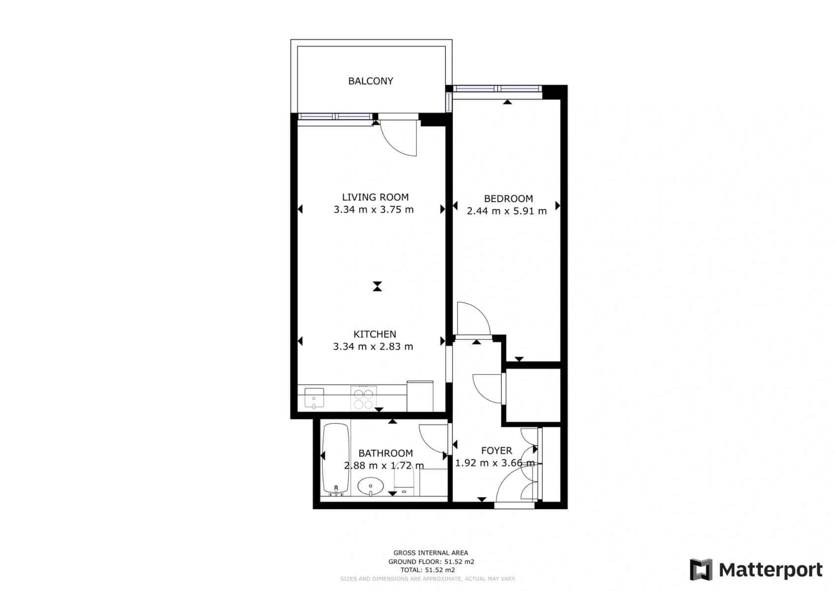 Prenájom bytu 2-izbový 48 m², Pod Harfou, Praha, Praha Prenájom bytu 2-izbový 48 m², Pod Harfou, Praha, Praha