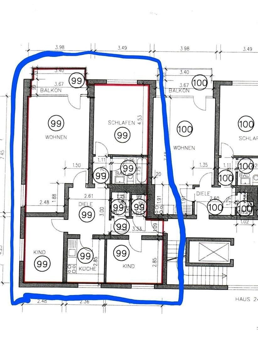 Predaj bytu 4-izbový 94 m², Norderstedt, Šlezvicko-Holštajnsko Predaj bytu 4-izbový 94 m², Norderstedt, Šlezvicko-Holštajnsko