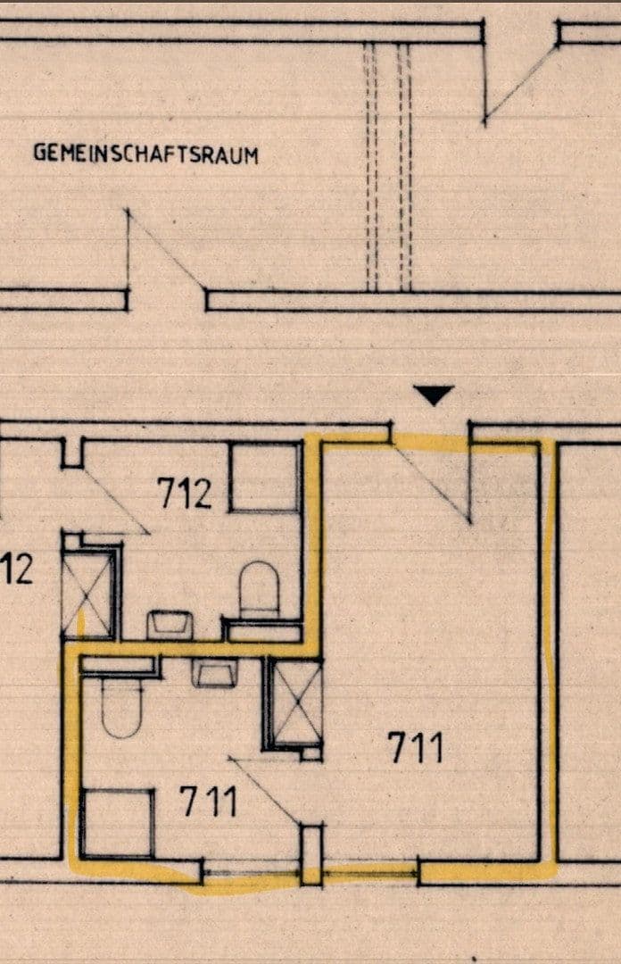 Prenájom bytu 1-izbový 19 m², Rennestraße 41, Erlangen, Bavorsko Prenájom bytu 1-izbový 19 m², Rennestraße 41, Erlangen, Bavorsko