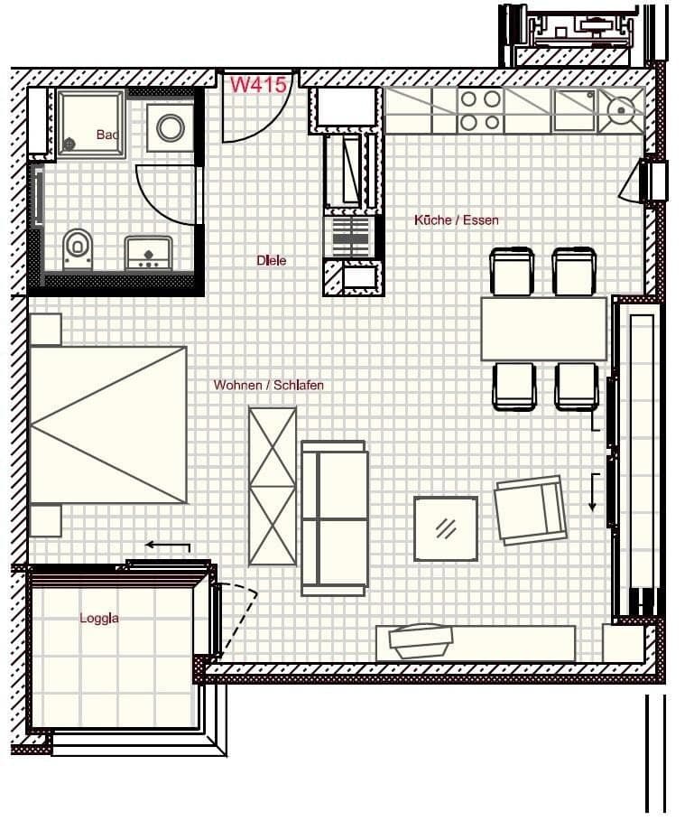 Predaj bytu 1-izbový 52 m², Robert-Koch-Str. 18, Stuttgart-Vaihingen, Bádensko-Wurttembersko Predaj bytu 1-izbový 52 m², Robert-Koch-Str. 18, Stuttgart-Vaihingen, Bádensko-Wurttembersko