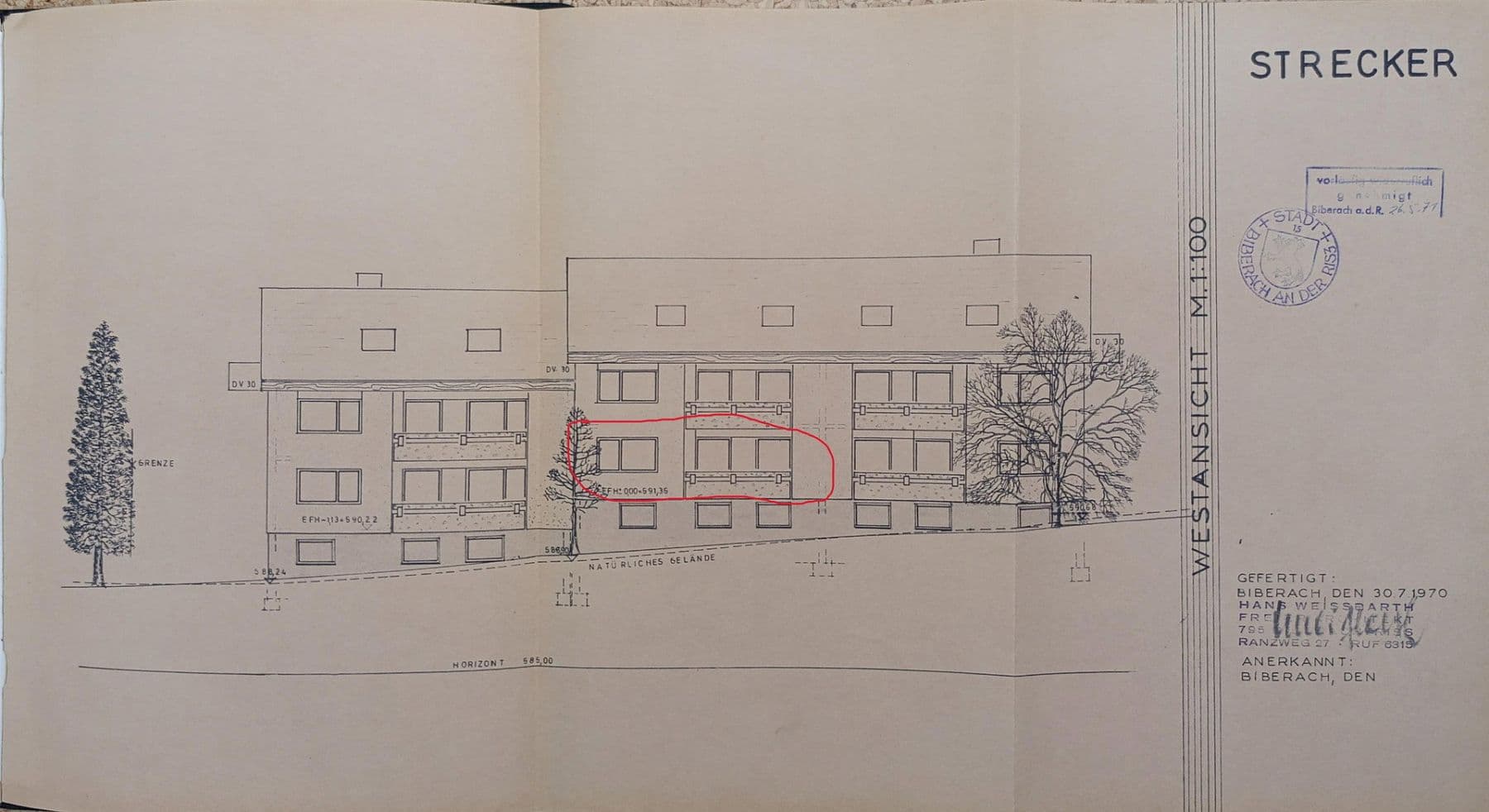 Predaj bytu 3-izbový 83 m², Am Weißen Bild 40+42, Biberach an der Riß, Bádensko-Wurttembersko Predaj bytu 3-izbový 83 m², Am Weißen Bild 40+42, Biberach an der Riß, Bádensko-Wurttembersko