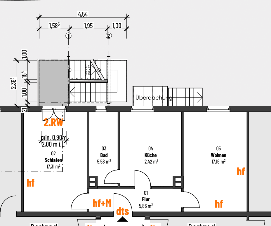 Prenájom bytu 2-izbový 60 m², Platz der Republik 50a, Wuppertal, Severné Porýnie - Westfálsko Prenájom bytu 2-izbový 60 m², Platz der Republik 50a, Wuppertal, Severné Porýnie - Westfálsko