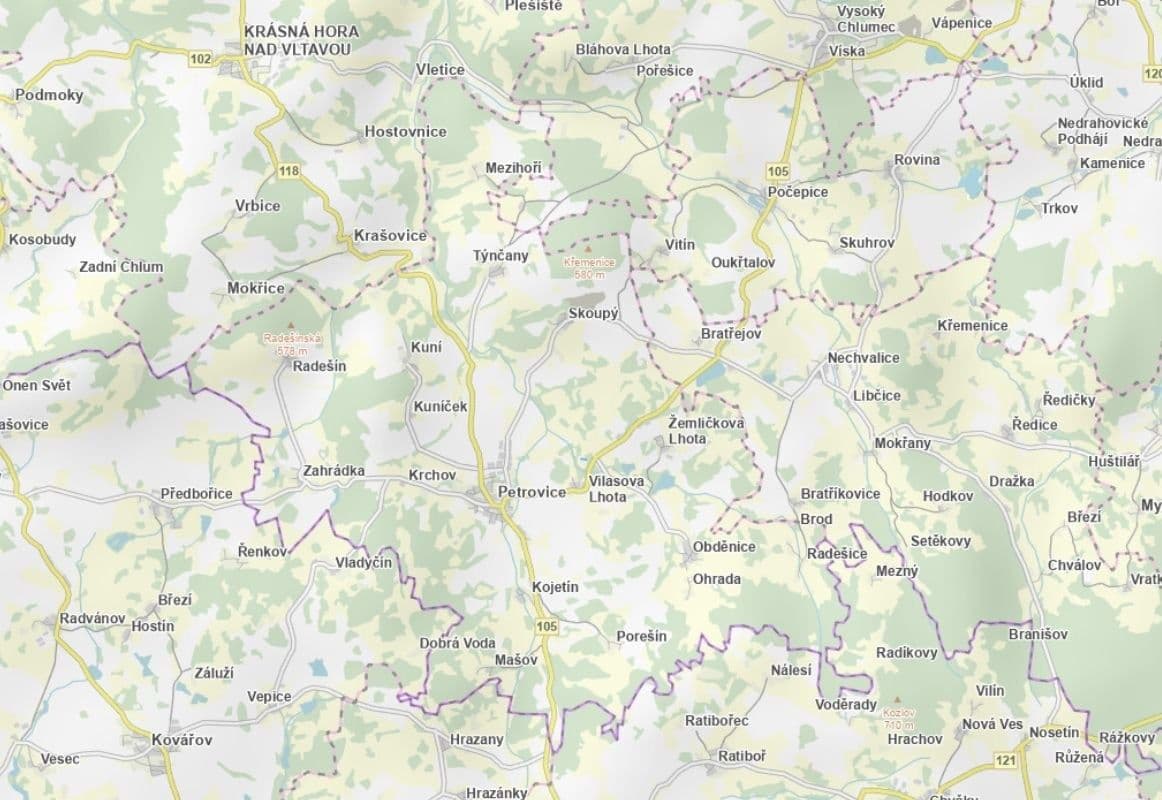 Predaj pozemku 1.535 m², Petrovice, Středočeský kraj Predaj pozemku 1.535 m², Petrovice, Středočeský kraj
