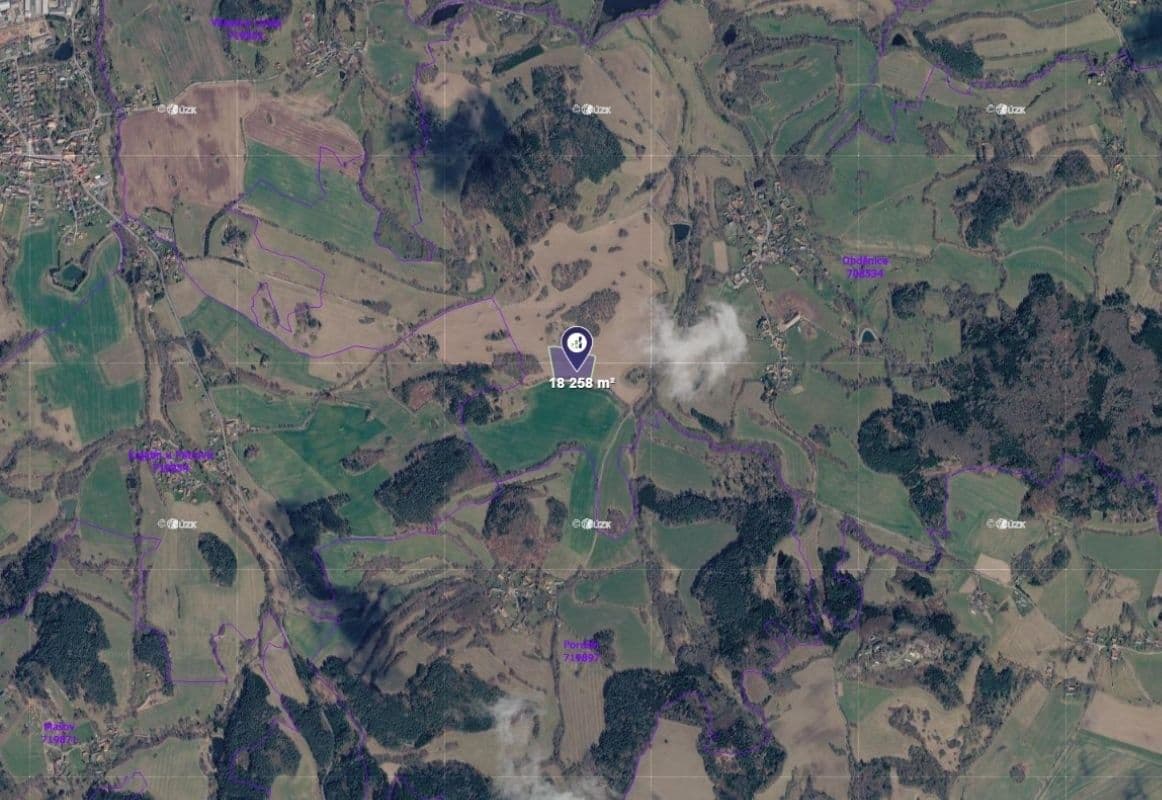 Predaj pozemku 18.258 m², Petrovice, Středočeský kraj Predaj pozemku 18.258 m², Petrovice, Středočeský kraj