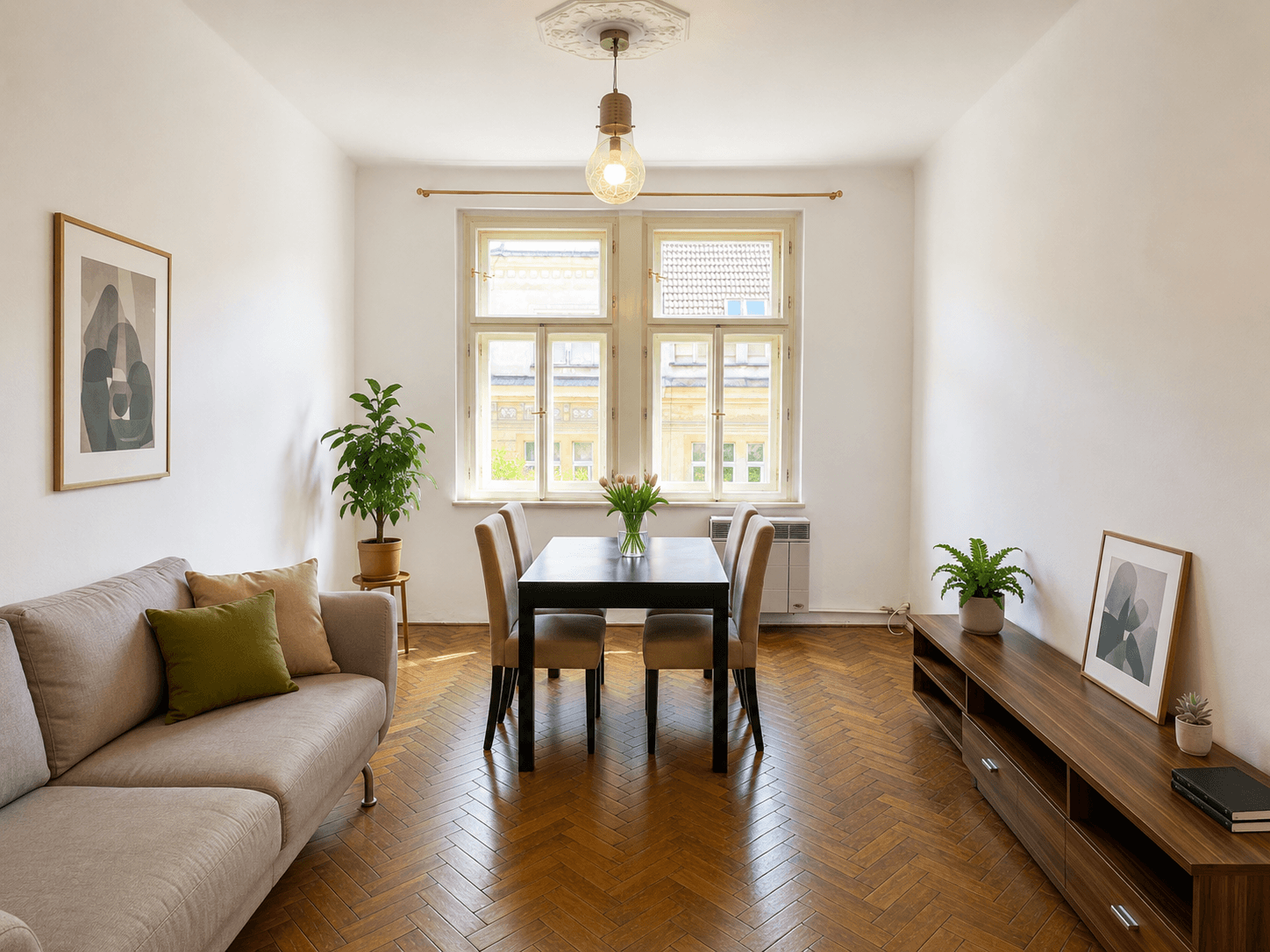 Prenájom bytu 2-izbový 56 m², Lužická, Praha, Praha Prenájom bytu 2-izbový 56 m², Lužická, Praha, Praha