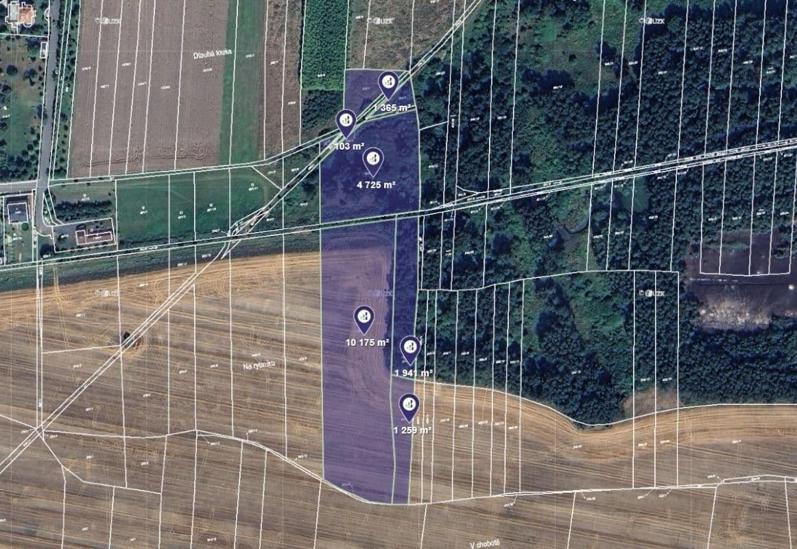 Predaj pozemku 104.695 m², Rynholec, Středočeský kraj Predaj pozemku 104.695 m², Rynholec, Středočeský kraj
