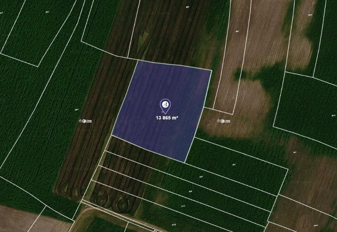 Predaj pozemku 52.546 m², Kostomlaty pod Řípem, Ústecký kraj Predaj pozemku 52.546 m², Kostomlaty pod Řípem, Ústecký kraj