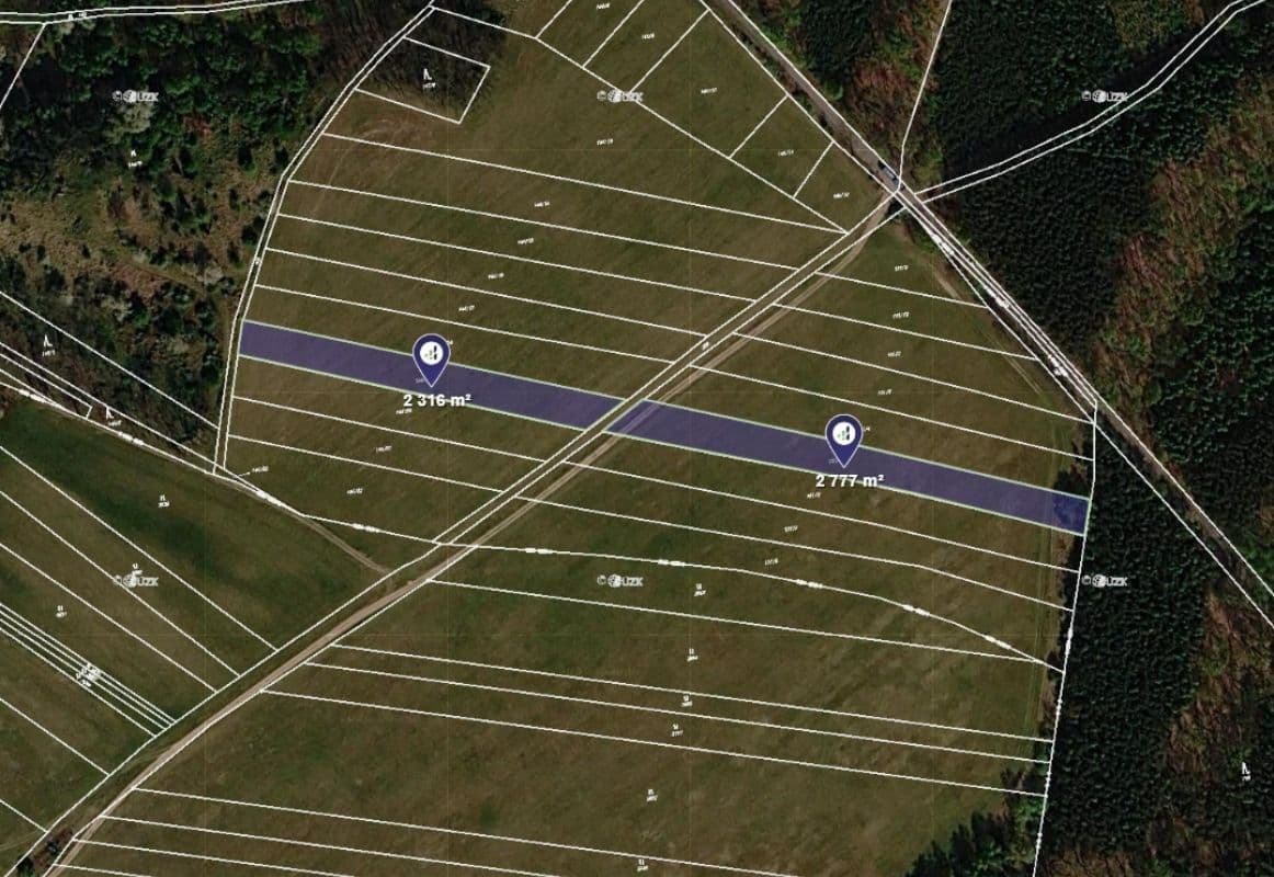 Predaj pozemku 52.546 m², Kostomlaty pod Řípem, Ústecký kraj Predaj pozemku 52.546 m², Kostomlaty pod Řípem, Ústecký kraj