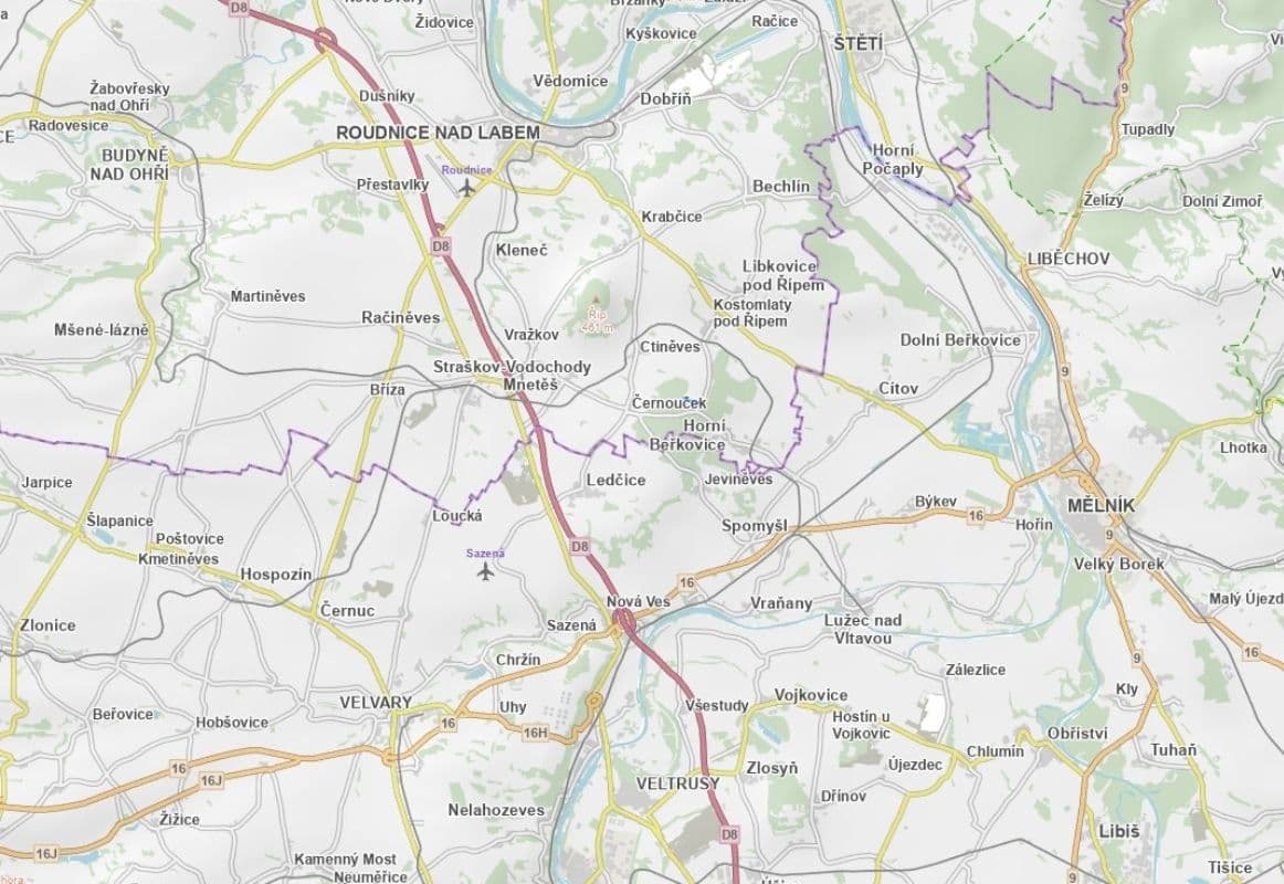 Predaj pozemku 52.546 m², Kostomlaty pod Řípem, Ústecký kraj Predaj pozemku 52.546 m², Kostomlaty pod Řípem, Ústecký kraj
