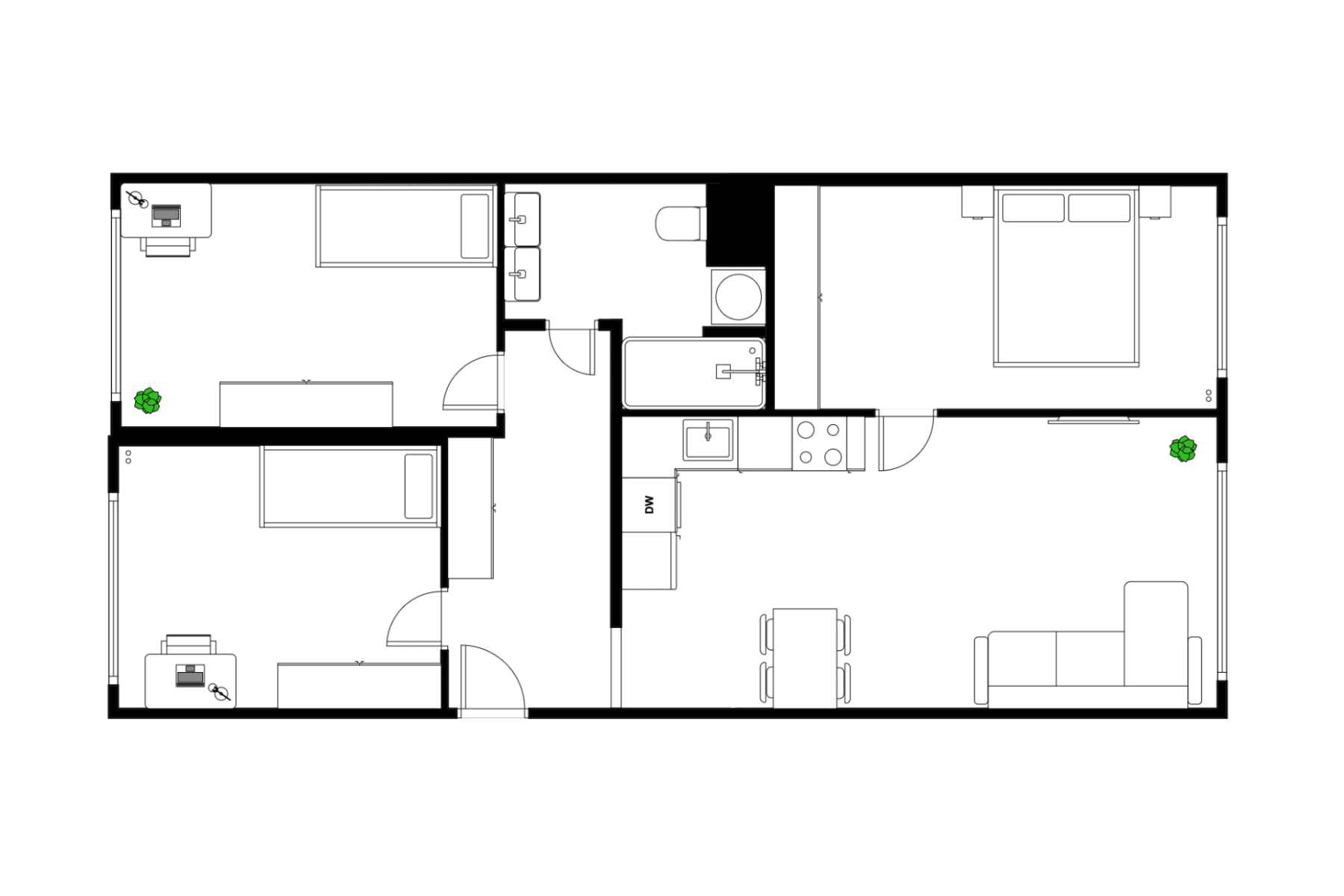 Predaj bytu 4-izbový 70 m², Pod Strání, Praha, Praha Predaj bytu 4-izbový 70 m², Pod Strání, Praha, Praha