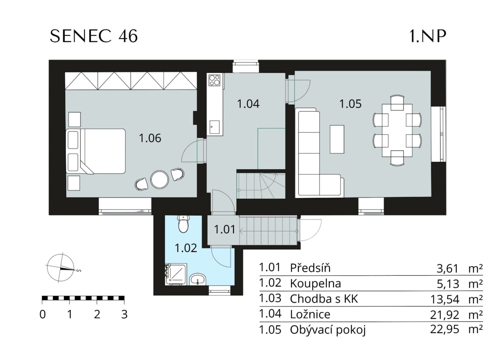 Predaj domu 130 m², pozemok 117 m², Senec, Středočeský kraj Predaj domu 130 m², pozemok 117 m², Senec, Středočeský kraj