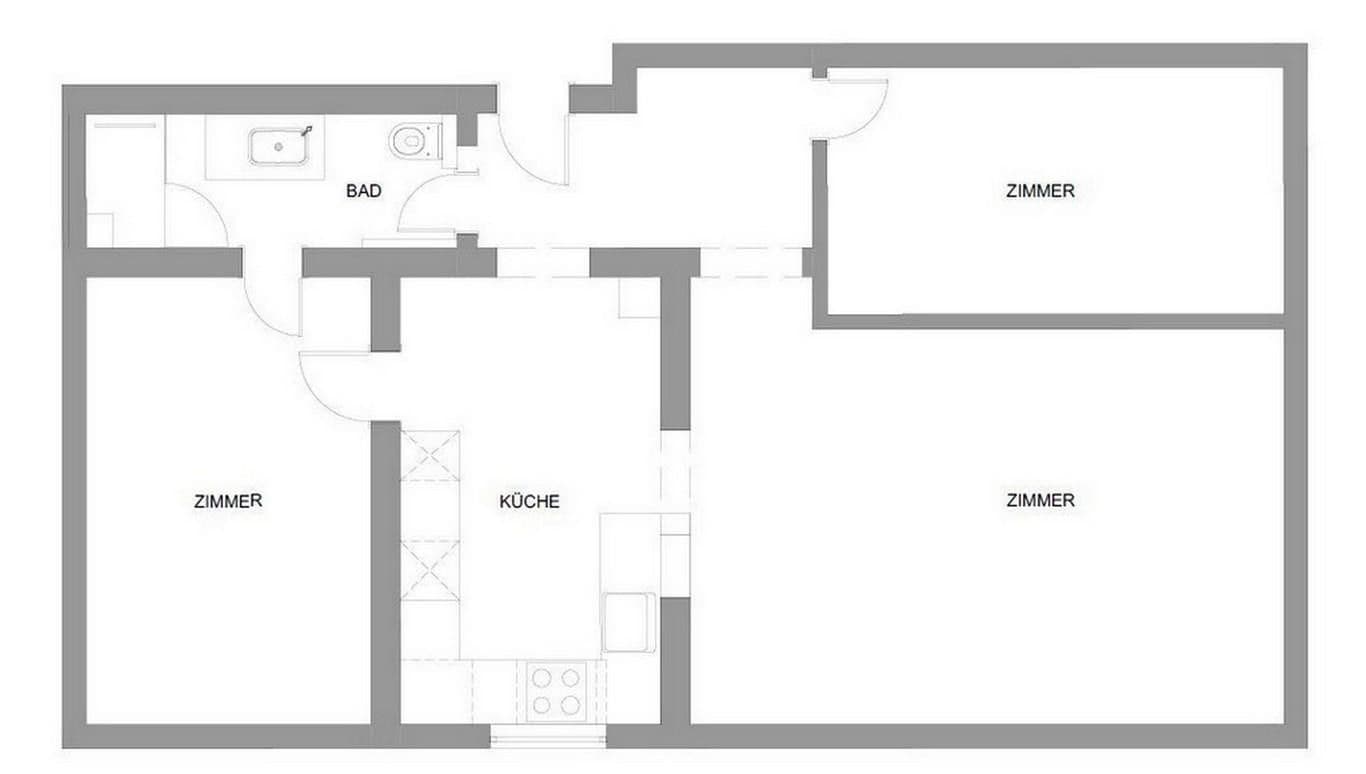Prenájom bytu 3-izbový 35 m², Lehenstraße 33, 70180 Stuttgart, Stuttgart, Bádensko-Wurttembersko Prenájom bytu 3-izbový 35 m², Lehenstraße 33, 70180 Stuttgart, Stuttgart, Bádensko-Wurttembersko