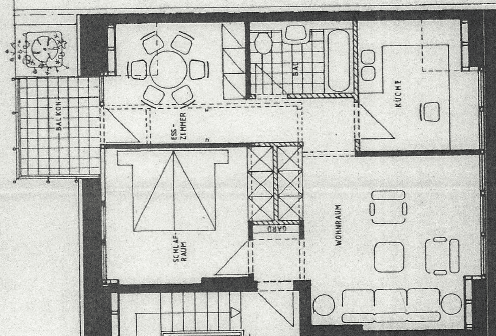 Prenájom bytu 3-izbový 64 m², Kölner Straße 228, Krefeld, Severné Porýnie - Westfálsko Prenájom bytu 3-izbový 64 m², Kölner Straße 228, Krefeld, Severné Porýnie - Westfálsko