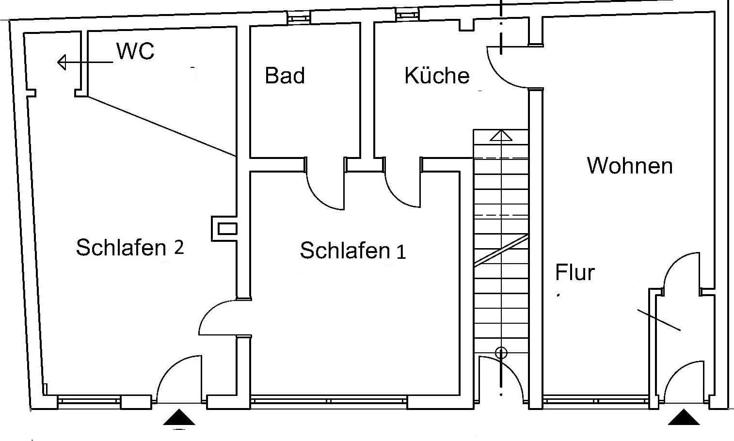 Prenájom bytu 3-izbový 70 m², Hauptstraße 8, Eppertshausen, Hesensko Prenájom bytu 3-izbový 70 m², Hauptstraße 8, Eppertshausen, Hesensko
