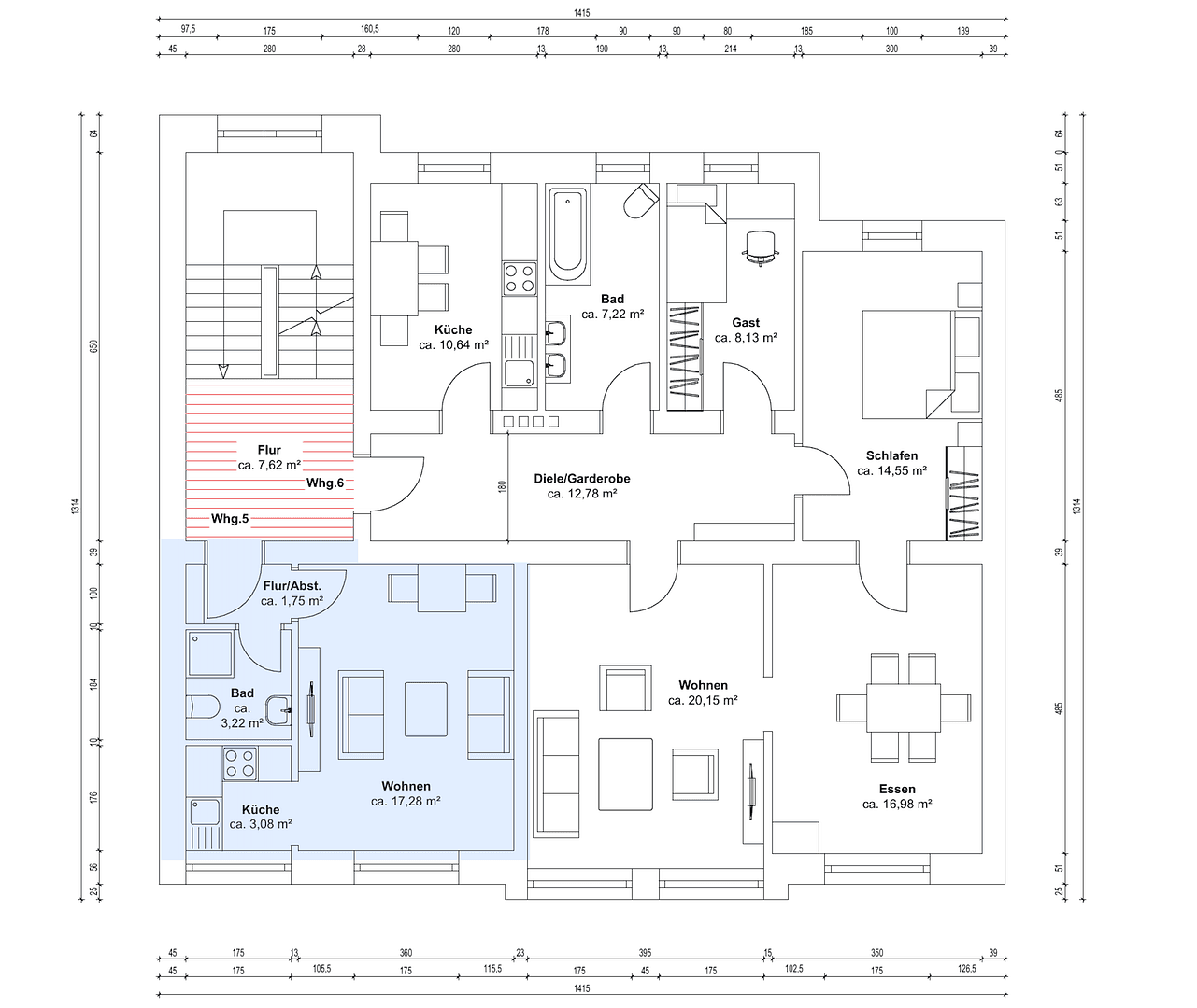 Predaj bytu 1-izbový 26 m², Lessingstraße 4, Schkeuditz, Sasko Predaj bytu 1-izbový 26 m², Lessingstraße 4, Schkeuditz, Sasko