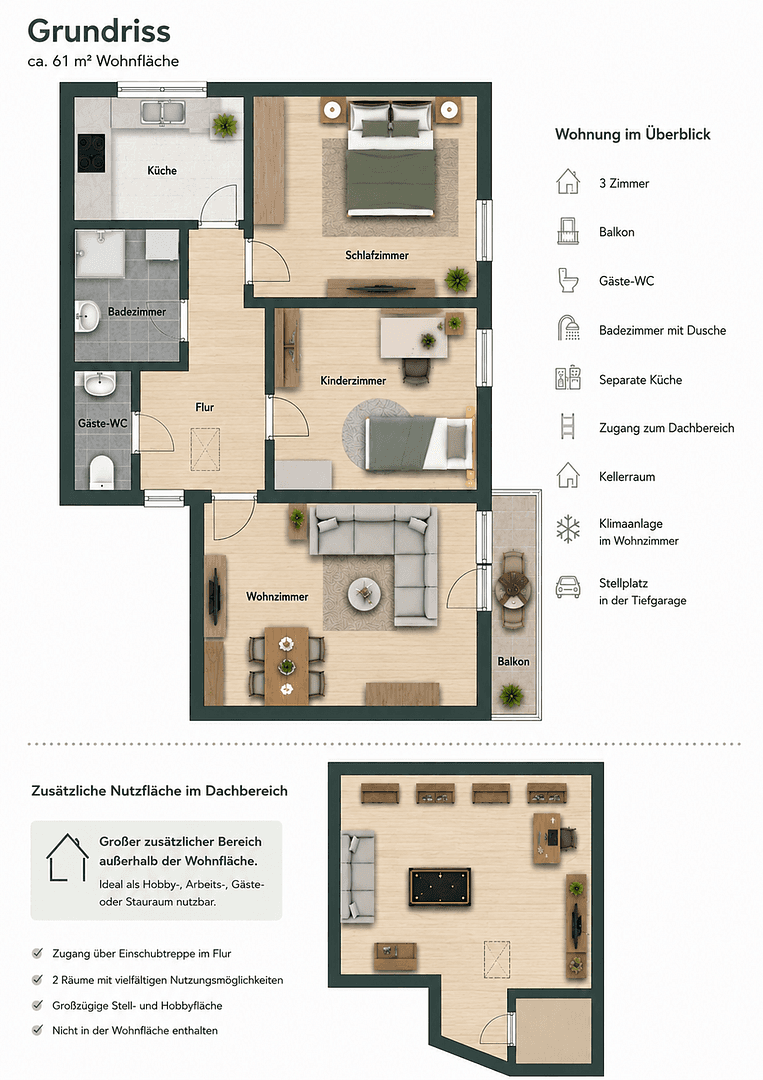 Predaj bytu 3-izbový 61 m², Göppingen, Bádensko-Wurttembersko Predaj bytu 3-izbový 61 m², Göppingen, Bádensko-Wurttembersko