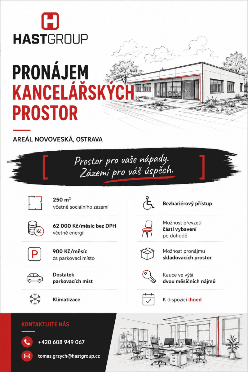 Prenájom kancelárie 250 m², Novoveská, Ostrava, Moravskoslezský kraj Prenájom kancelárie 250 m², Novoveská, Ostrava, Moravskoslezský kraj