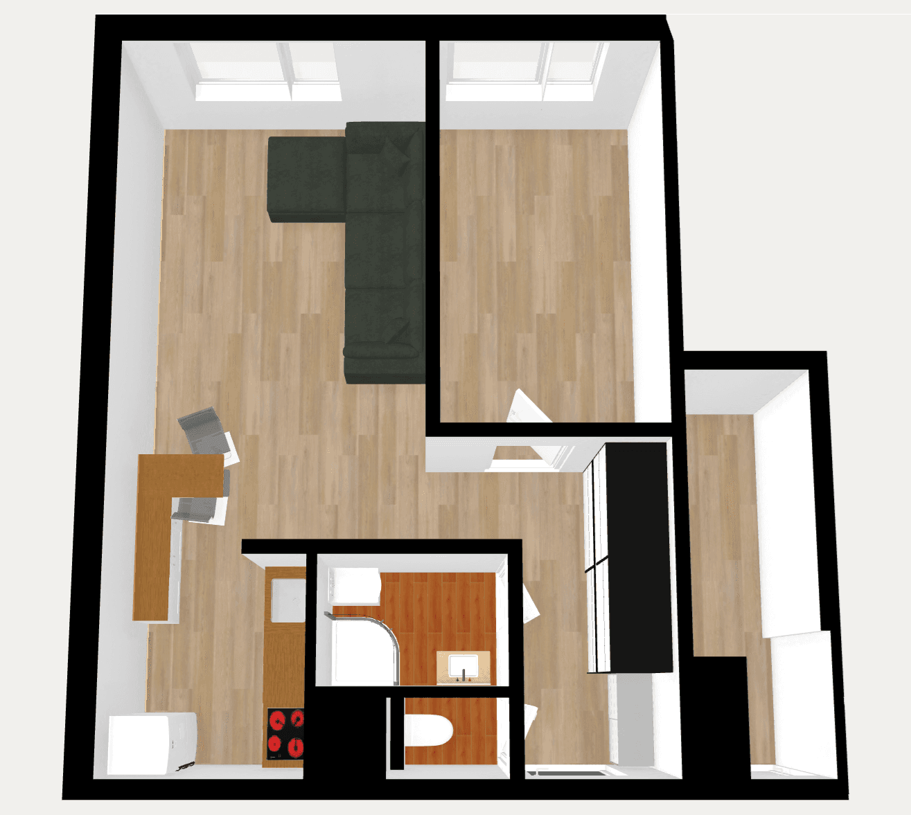 Prenájom bytu 2-izbový 48 m², Veslařská, Mělník, Středočeský kraj Prenájom bytu 2-izbový 48 m², Veslařská, Mělník, Středočeský kraj