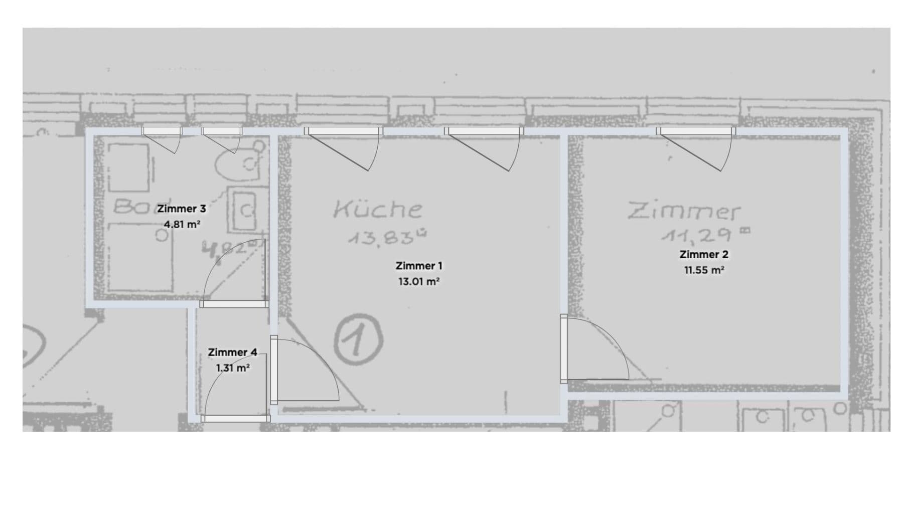 Prenájom bytu 2-izbový 31 m², Haydnstraße 7, Lemgo, Severné Porýnie - Westfálsko Prenájom bytu 2-izbový 31 m², Haydnstraße 7, Lemgo, Severné Porýnie - Westfálsko