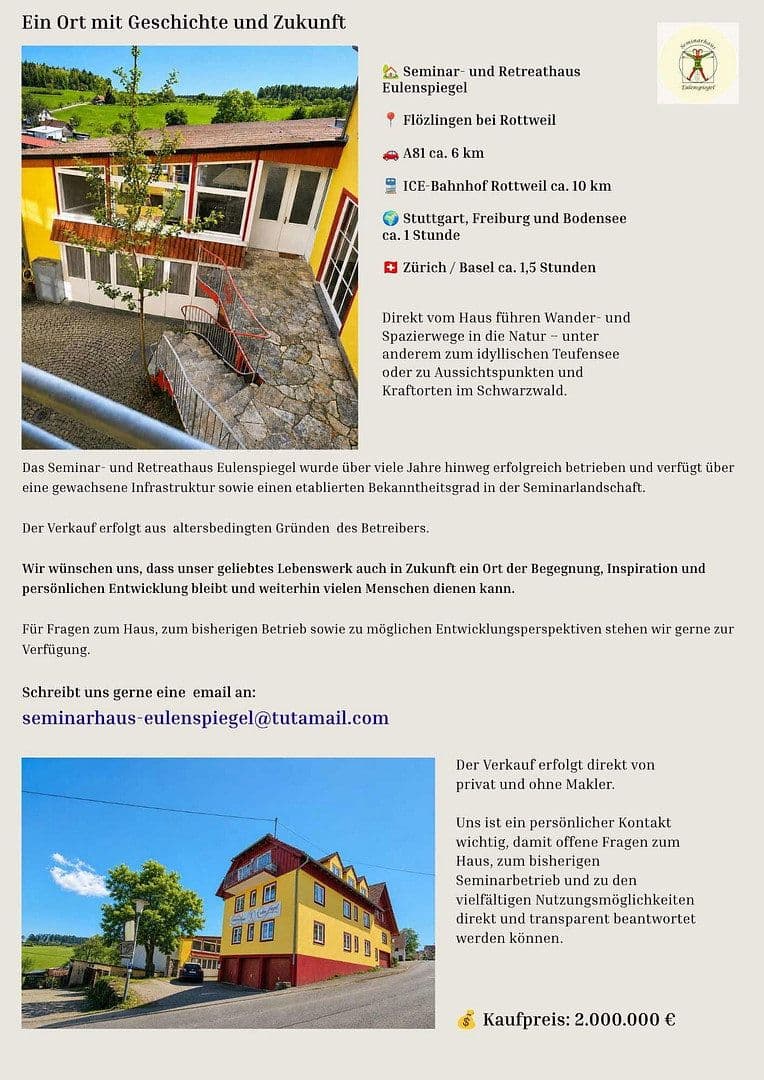 Predaj nebytového priestoru 3.187 m², Zimmern ob Rottweil, Bádensko-Wurttembersko Predaj nebytového priestoru 3.187 m², Zimmern ob Rottweil, Bádensko-Wurttembersko