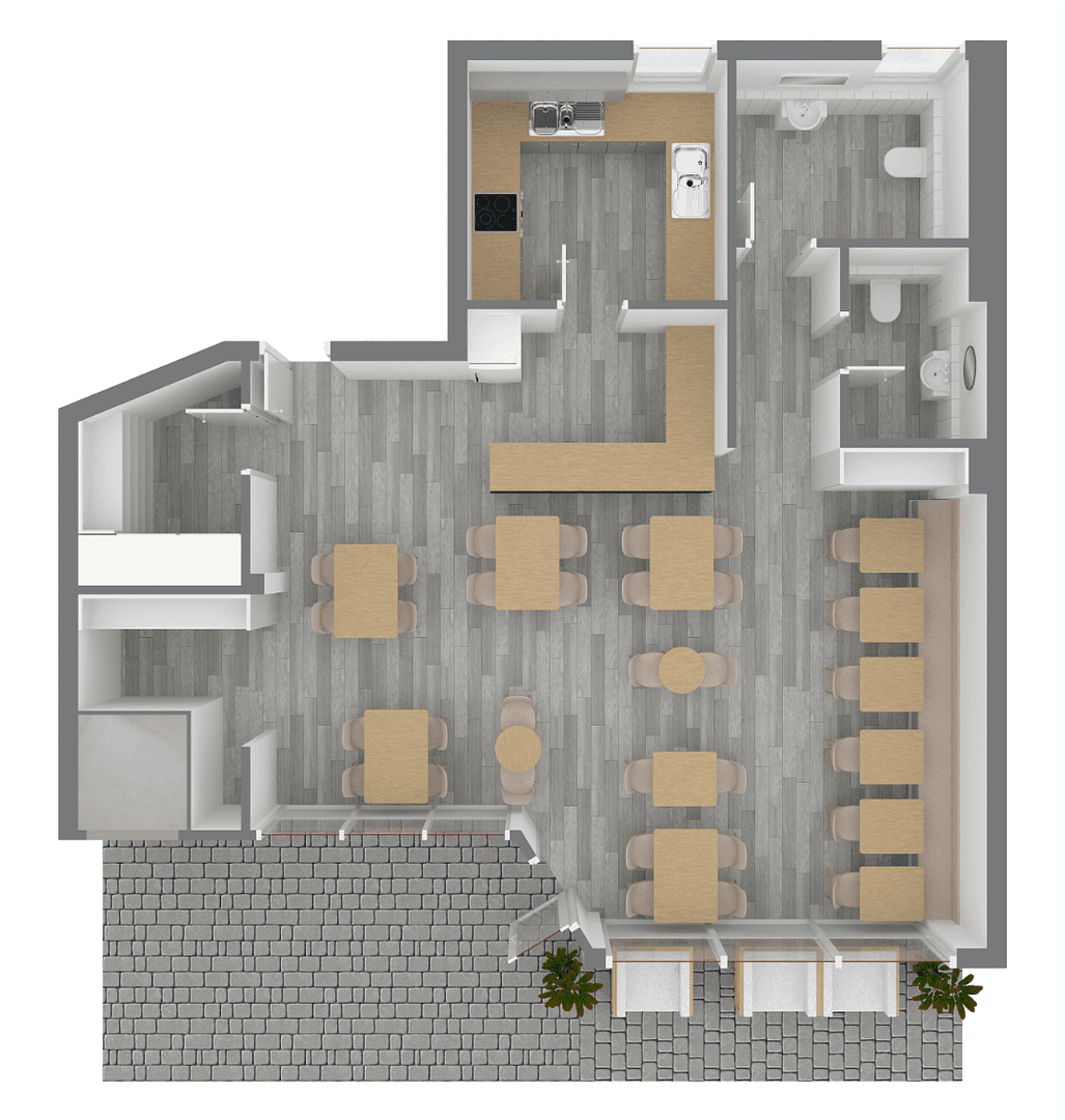 Prenájom kancelárie 87 m², Hauptstr. 4, Weißbach, Bádensko-Wurttembersko Prenájom kancelárie 87 m², Hauptstr. 4, Weißbach, Bádensko-Wurttembersko
