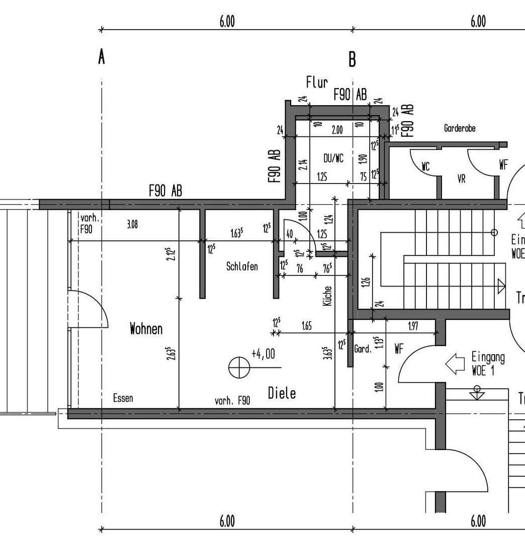 Prenájom bytu 1-izbový 49 m², Kölner Platz 2, Troisdorf, Severné Porýnie - Westfálsko Prenájom bytu 1-izbový 49 m², Kölner Platz 2, Troisdorf, Severné Porýnie - Westfálsko