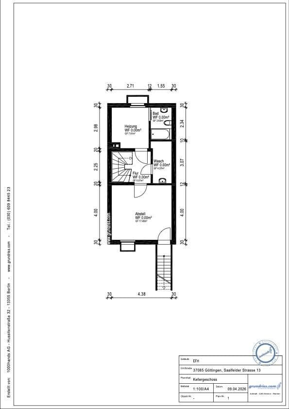 Predaj domu 104 m², pozemok 135 m², Saalfelder Strasse, Göttingen, Dolné Sasko Predaj domu 104 m², pozemok 135 m², Saalfelder Strasse, Göttingen, Dolné Sasko
