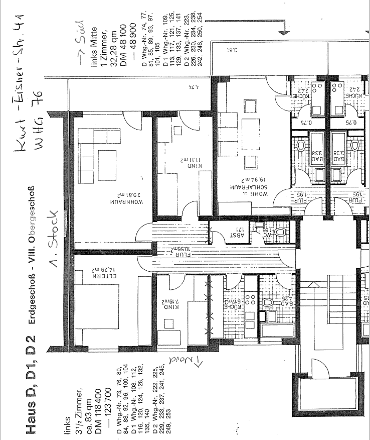Predaj bytu 3-izbový 83 m², Kurt-Eisner-Straße 44, München, Bavorsko Predaj bytu 3-izbový 83 m², Kurt-Eisner-Straße 44, München, Bavorsko