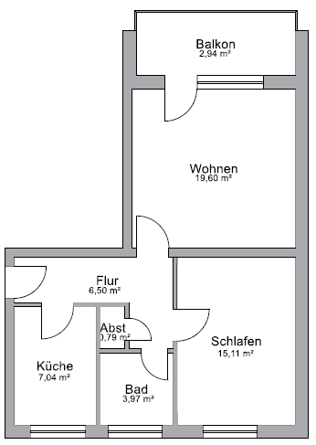 Predaj bytu 2-izbový 56 m², Buchenstraße 62, Sulingen, Dolné Sasko Predaj bytu 2-izbový 56 m², Buchenstraße 62, Sulingen, Dolné Sasko