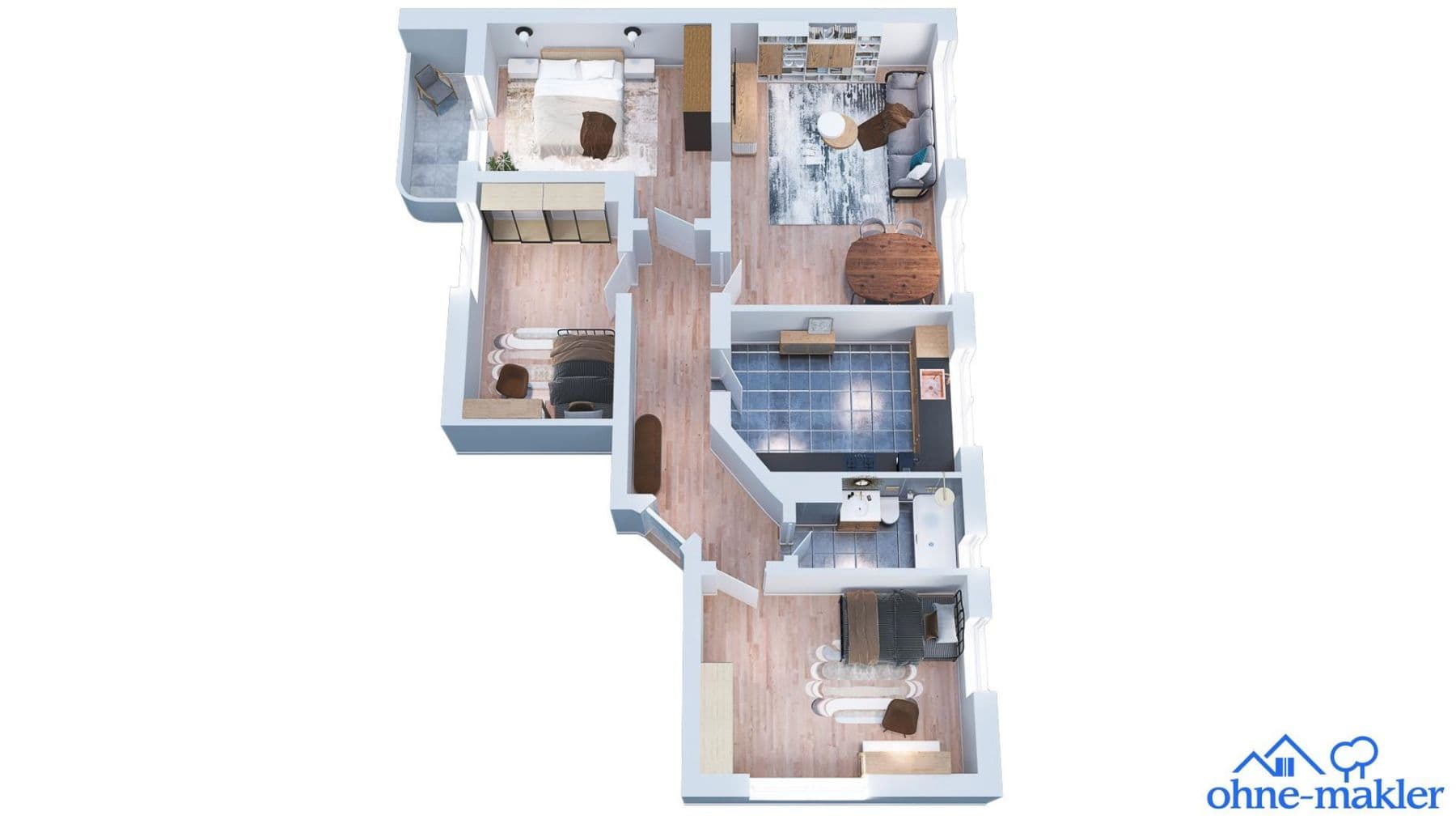 Predaj bytu 4-izbový 104 m², Köln, Severné Porýnie - Westfálsko Predaj bytu 4-izbový 104 m², Köln, Severné Porýnie - Westfálsko