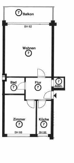 Prenájom bytu 2-izbový 60 m², Holstenhofweg 8, Hamburg, Hamburg Prenájom bytu 2-izbový 60 m², Holstenhofweg 8, Hamburg, Hamburg