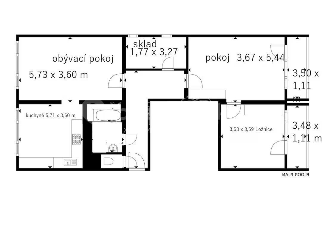 Predaj bytu 3-izbový 88 m², Čechovská, Příbram, Středočeský kraj Predaj bytu 3-izbový 88 m², Čechovská, Příbram, Středočeský kraj