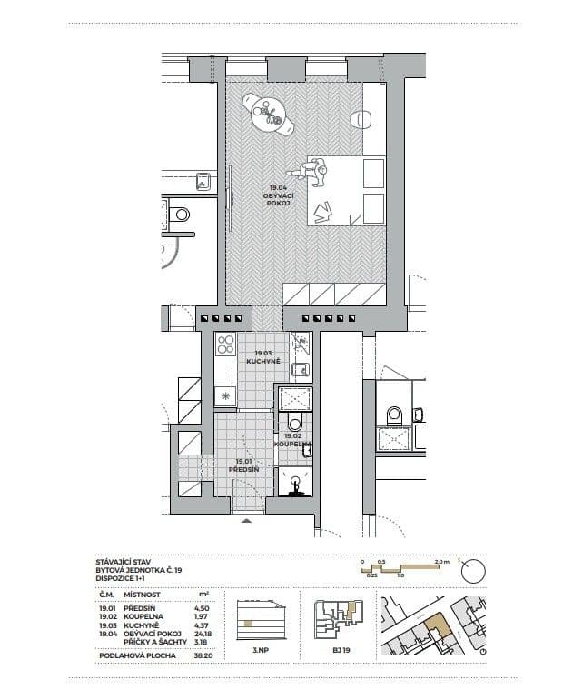 Prenájom bytu 1-izbový 38 m², Mášova, Brno, Jihomoravský kraj Prenájom bytu 1-izbový 38 m², Mášova, Brno, Jihomoravský kraj