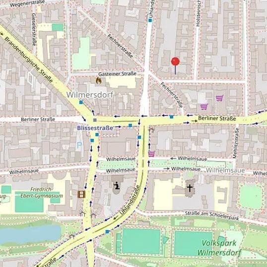 Prenájom bytu 2-izbový 52 m², Berlin, Berlín Prenájom bytu 2-izbový 52 m², Berlin, Berlín