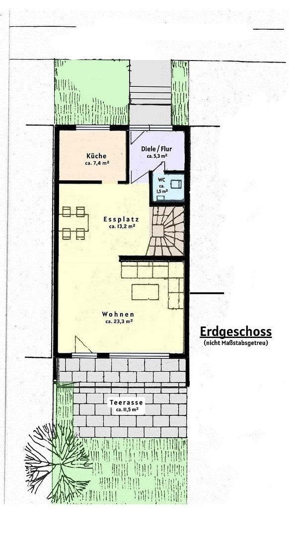 Predaj domu 110 m², pozemok 154 m², Mühltal, Hesensko Predaj domu 110 m², pozemok 154 m², Mühltal, Hesensko