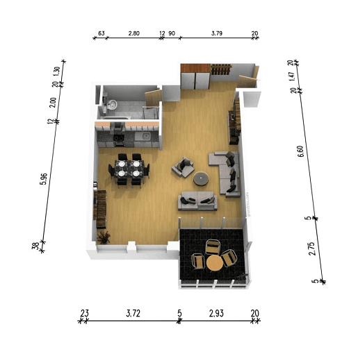 Prenájom bytu 1-izbový 57 m², Steinerstrasse 3, Bonn-Beuel, Severné Porýnie - Westfálsko Prenájom bytu 1-izbový 57 m², Steinerstrasse 3, Bonn-Beuel, Severné Porýnie - Westfálsko