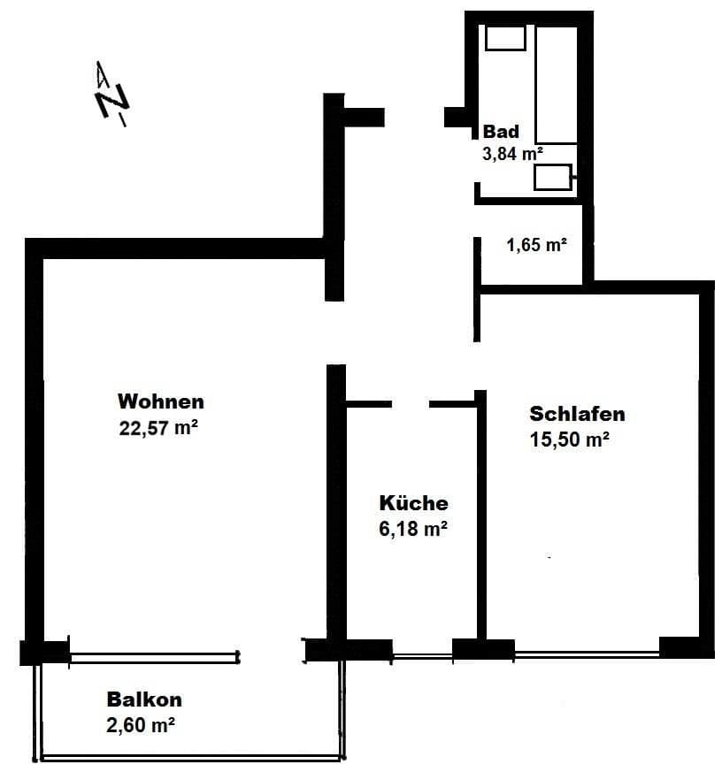 Predaj bytu 2-izbový 61 m², München, Bavorsko Predaj bytu 2-izbový 61 m², München, Bavorsko