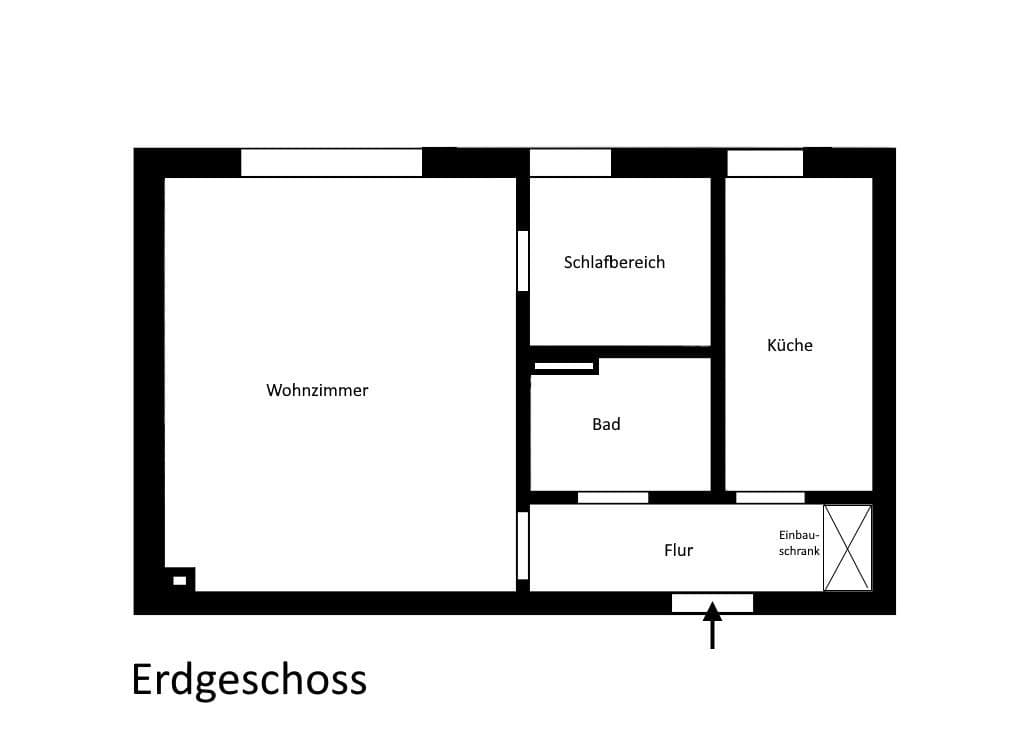 Prenájom bytu 1-izbový 43 m², Bad Steben, Bavorsko Prenájom bytu 1-izbový 43 m², Bad Steben, Bavorsko