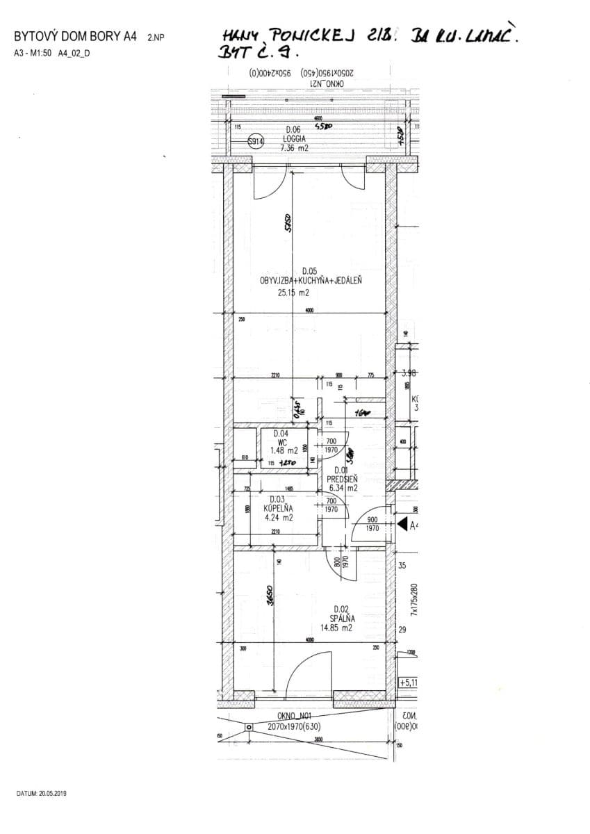 Predaj bytu 2-izbový 53 m², Hany Ponickej, Lamač, Bratislavský kraj Predaj bytu 2-izbový 53 m², Hany Ponickej, Lamač, Bratislavský kraj