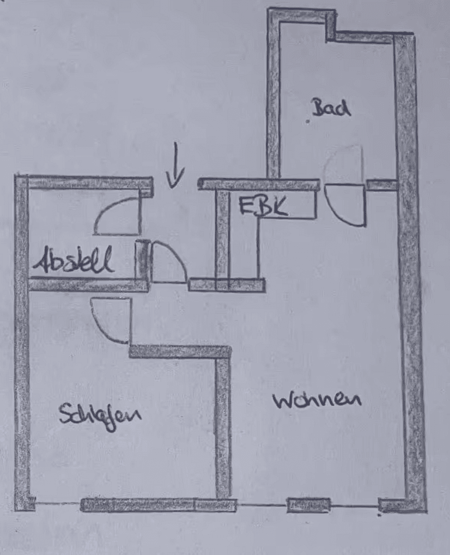 Prenájom bytu 2-izbový 68 m², Georg-Büchner-Straße 29, Gera, Durínsko Prenájom bytu 2-izbový 68 m², Georg-Büchner-Straße 29, Gera, Durínsko
