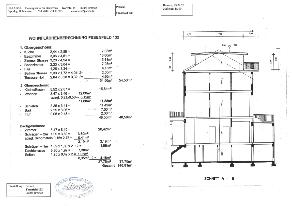 Predaj bytu 4-izbový 140 m², Östliche Vorstadt - Fesenfeld, Brémy Predaj bytu 4-izbový 140 m², Östliche Vorstadt - Fesenfeld, Brémy