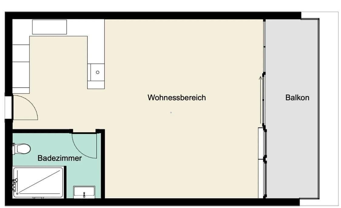 Predaj bytu 1-izbový 34 m², Frankfurt am Main, Hesensko Predaj bytu 1-izbový 34 m², Frankfurt am Main, Hesensko